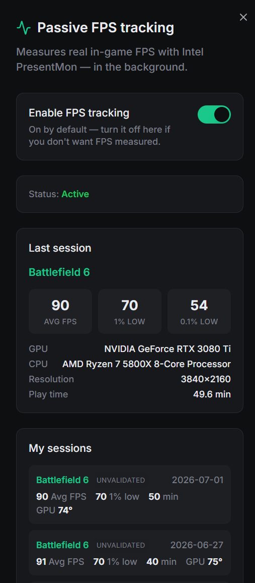 WhatFPS Benchmark — gratis PC-benchmark för gamers | DX11 · DX12 · RT ...